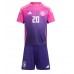 Duitsland Benjamin Henrichs #20 Uit tenue Kids EK 2024 Korte Mouw (+ Korte broeken)
