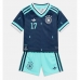 Duitsland Florian Wirtz #17 Uit tenue Kids WK 2026 Korte Mouw (+ Korte broeken)