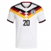 Duitsland Jamal Musiala #10 Thuis tenue WK 2026 Korte Mouw