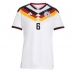 Duitsland Joshua Kimmich #6 Thuis tenue Dames WK 2026 Korte Mouw