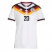Duitsland Serge Gnabry #20 Thuis tenue Dames WK 2026 Korte Mouw