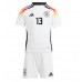Duitsland Thomas Muller #13 Thuis tenue Kids EK 2024 Korte Mouw (+ Korte broeken)
