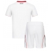 Eintracht Frankfurt Uit tenue Kids 2025-26 Korte Mouw (+ Korte broeken)
