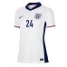Engeland Cole Palmer #24 Thuis tenue Dames EK 2024 Korte Mouw