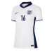Engeland Conor Gallagher #16 Thuis tenue Dames EK 2024 Korte Mouw