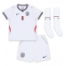 Engeland Elliot Anderson #8 Thuis tenue Kids WK 2026 Korte Mouw (+ Korte broeken)