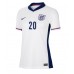 Engeland Jarrod Bowen #20 Thuis tenue Dames EK 2024 Korte Mouw
