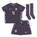 Engeland Jude Bellingham #10 Uit tenue Kids EK 2024 Korte Mouw (+ Korte broeken)