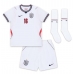 Engeland Kobbie Mainoo #16 Thuis tenue Kids WK 2026 Korte Mouw (+ Korte broeken)