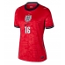Engeland Kobbie Mainoo #16 Uit tenue Dames WK 2026 Korte Mouw