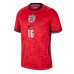 Engeland Kobbie Mainoo #16 Uit tenue WK 2026 Korte Mouw