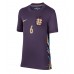 Engeland Marc Guehi #6 Uit tenue Dames EK 2024 Korte Mouw
