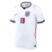 Engeland Ollie Watkins #19 Thuis tenue WK 2026 Korte Mouw