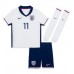 Engeland Phil Foden #11 Thuis tenue Kids EK 2024 Korte Mouw (+ Korte broeken)