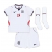 Engeland Reece James #24 Thuis tenue Kids WK 2026 Korte Mouw (+ Korte broeken)