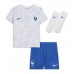 Frankrijk Antoine Griezmann #7 Uit tenue Kids WK 2022 Korte Mouw (+ Korte broeken)