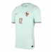 Frankrijk Bradley Barcola #12 Uit tenue WK 2026 Korte Mouw