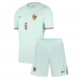 Frankrijk Eduardo Camavinga #6 Uit tenue Kids WK 2026 Korte Mouw (+ Korte broeken)