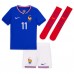 Frankrijk Ousmane Dembele #11 Thuis tenue Kids EK 2024 Korte Mouw (+ Korte broeken)