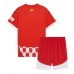 Girona Thuis tenue Kids 2024-25 Korte Mouw (+ Korte broeken)