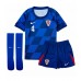 Kroatië Josko Gvardiol #4 Uit tenue Kids EK 2024 Korte Mouw (+ Korte broeken)