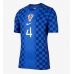 Kroatië Josko Gvardiol #4 Uit tenue WK 2026 Korte Mouw