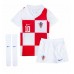 Kroatië Luka Modric #10 Thuis tenue Kids EK 2024 Korte Mouw (+ Korte broeken)