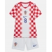 Kroatië Mateo Kovacic #8 Thuis tenue Kids WK 2026 Korte Mouw (+ Korte broeken)