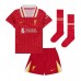 Liverpool Luis Diaz #7 Thuis tenue Kids 2024-25 Korte Mouw (+ Korte broeken)
