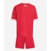 Liverpool Thuis tenue Kids 2025-26 Korte Mouw (+ Korte broeken)