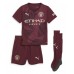 Manchester City Jeremy Doku #11 Derde tenue Kids 2024-25 Korte Mouw (+ Korte broeken)