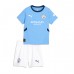 Manchester City Phil Foden #47 Thuis tenue Kids 2024-25 Korte Mouw (+ Korte broeken)