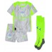 Manchester City Rayan Cherki #10 Derde tenue Kids 2025-26 Korte Mouw (+ Korte broeken)