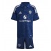 Manchester United Manuel Ugarte #25 Uit tenue Kids 2024-25 Korte Mouw (+ Korte broeken)