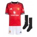 Manchester United Marcus Rashford #10 Thuis tenue Kids 2025-26 Korte Mouw (+ Korte broeken)