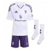 Manchester United Matheus Cunha #10 Uit tenue Kids 2025-26 Korte Mouw (+ Korte broeken)