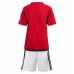 Manchester United Thuis tenue Kids 2023-24 Korte Mouw (+ Korte broeken)
