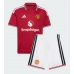 Manchester United Youri Tielemans #18 Thuis tenue Kids 2026-27 Korte Mouw (+ Korte broeken)