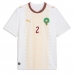 Marokko Achraf Hakimi #2 Uit tenue WK 2026 Korte Mouw
