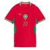 Marokko Ayyoub Bouaddi #6 Thuis tenue Dames WK 2026 Korte Mouw