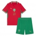 Marokko Ayyoub Bouaddi #6 Thuis tenue Kids WK 2026 Korte Mouw (+ Korte broeken)