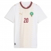 Marokko Ayyoub Bouaddi #6 Uit tenue Dames WK 2026 Korte Mouw