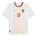Marokko Ayyoub Bouaddi #6 Uit tenue WK 2026 Korte Mouw