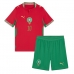 Marokko Brahim Diaz #10 Thuis tenue Kids WK 2026 Korte Mouw (+ Korte broeken)