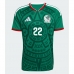 Mexico Armando Gonzalez #14 Thuis tenue WK 2026 Korte Mouw
