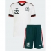 Mexico Hirving Lozano #22 Uit tenue Kids WK 2026 Korte Mouw (+ Korte broeken)