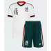 Mexico Israel Reyes #15 Uit tenue Kids WK 2026 Korte Mouw (+ Korte broeken)