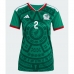 Mexico Jorge Sanchez #2 Thuis tenue Dames WK 2026 Korte Mouw