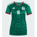 Mexico Julian Quinones #16 Thuis tenue Dames WK 2026 Korte Mouw