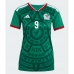Mexico Raul Jimenez #9 Thuis tenue Dames WK 2026 Korte Mouw